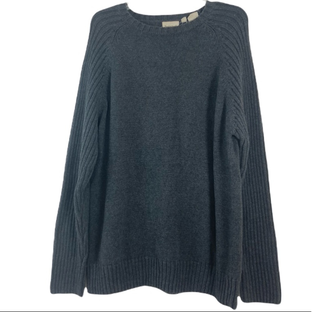 Timberland vintage 100% cotton gray crewneck sweater size XL